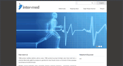 Desktop Screenshot of inter-med.com.tr