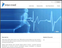 Tablet Screenshot of inter-med.com.tr
